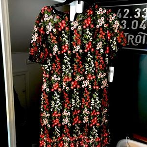 DONNA MORGAN Floral Lace Dress